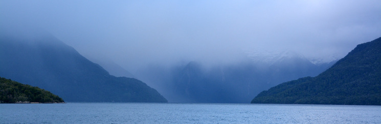 Towards the glow worm caves
