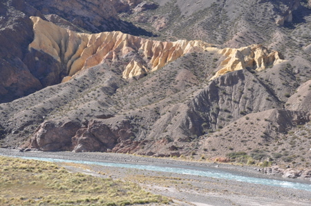 Colorido de las rocas