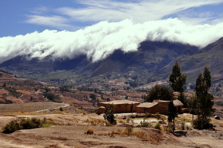 Clouds down the hill