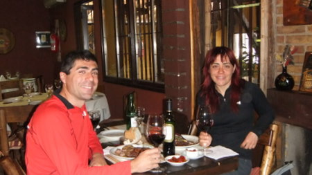 Eating at Casa de Campo
