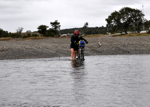Judit crossing at Radman