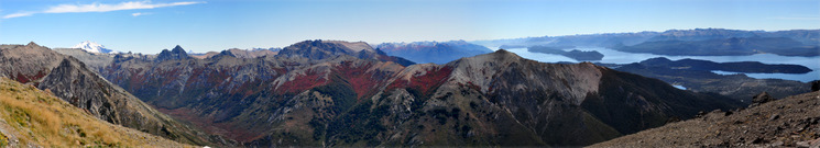 Panorama from Cerro Catedral Panorama from Cerro Catedral