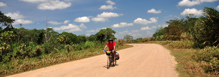 Riding on the amazon basin pampas
