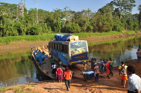 Embarking on a Madre de Dios tributary